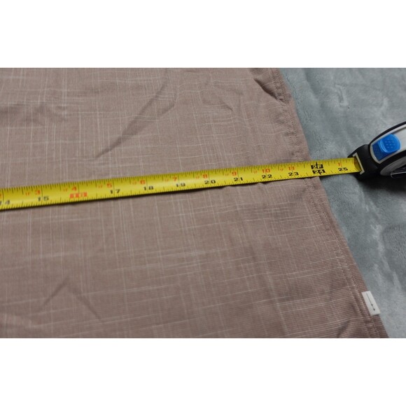 Julian & Mark Men's Size XL Dark Pink Soft Touch Stretch Crosshatch Button Shirt - Picture 5 of 8